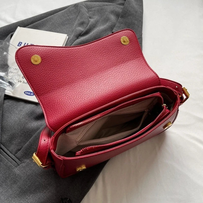 Esher Vegan Leather Crossbody Bag