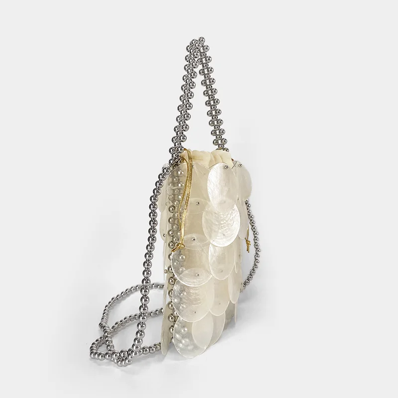 Belgravia Beaded Shell Evening Bag