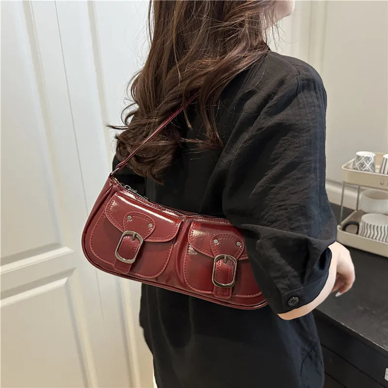 Greenford Vegan Leather Clutch Bag
