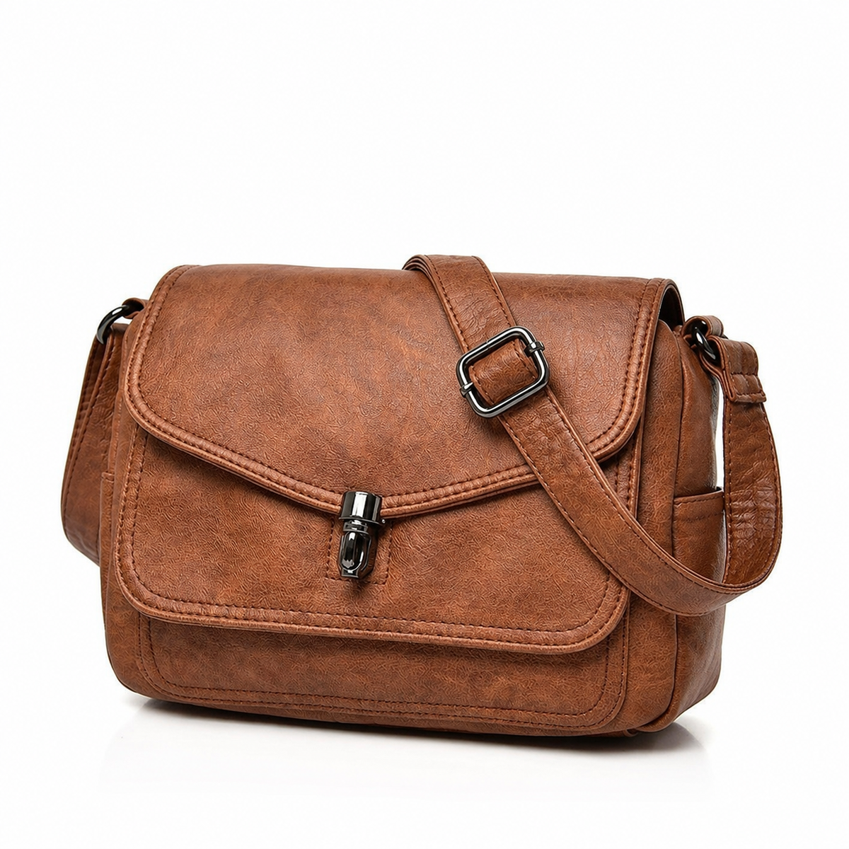 Berkeley Vegan Leather Crossbody Bag
