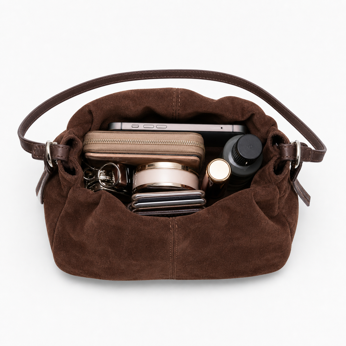 Croydon Faux Suede Purse