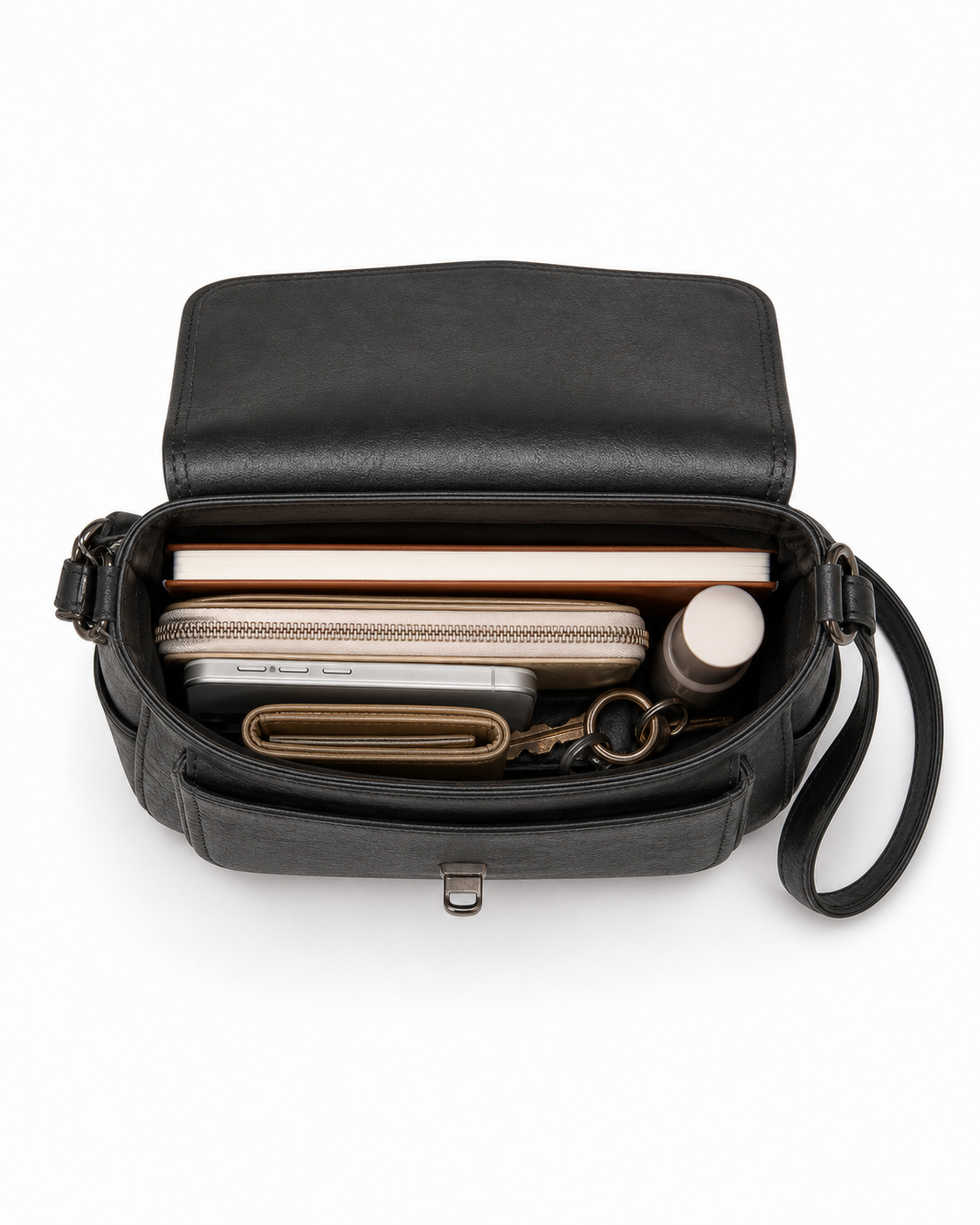 Holborn Vegan Leather Crossbody Bag
