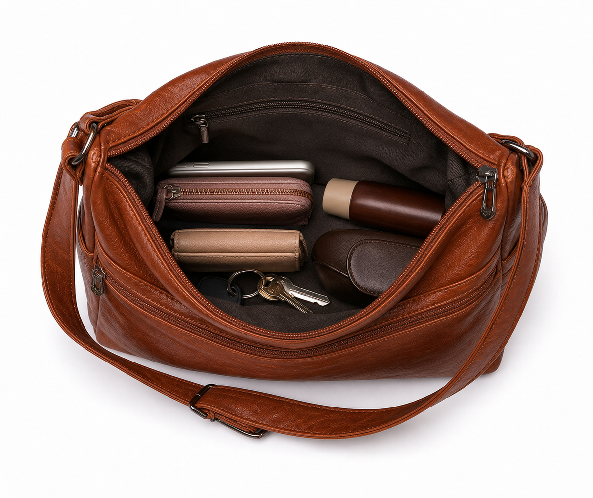Clerkenwell Vegan Leather Shoulder Bag
