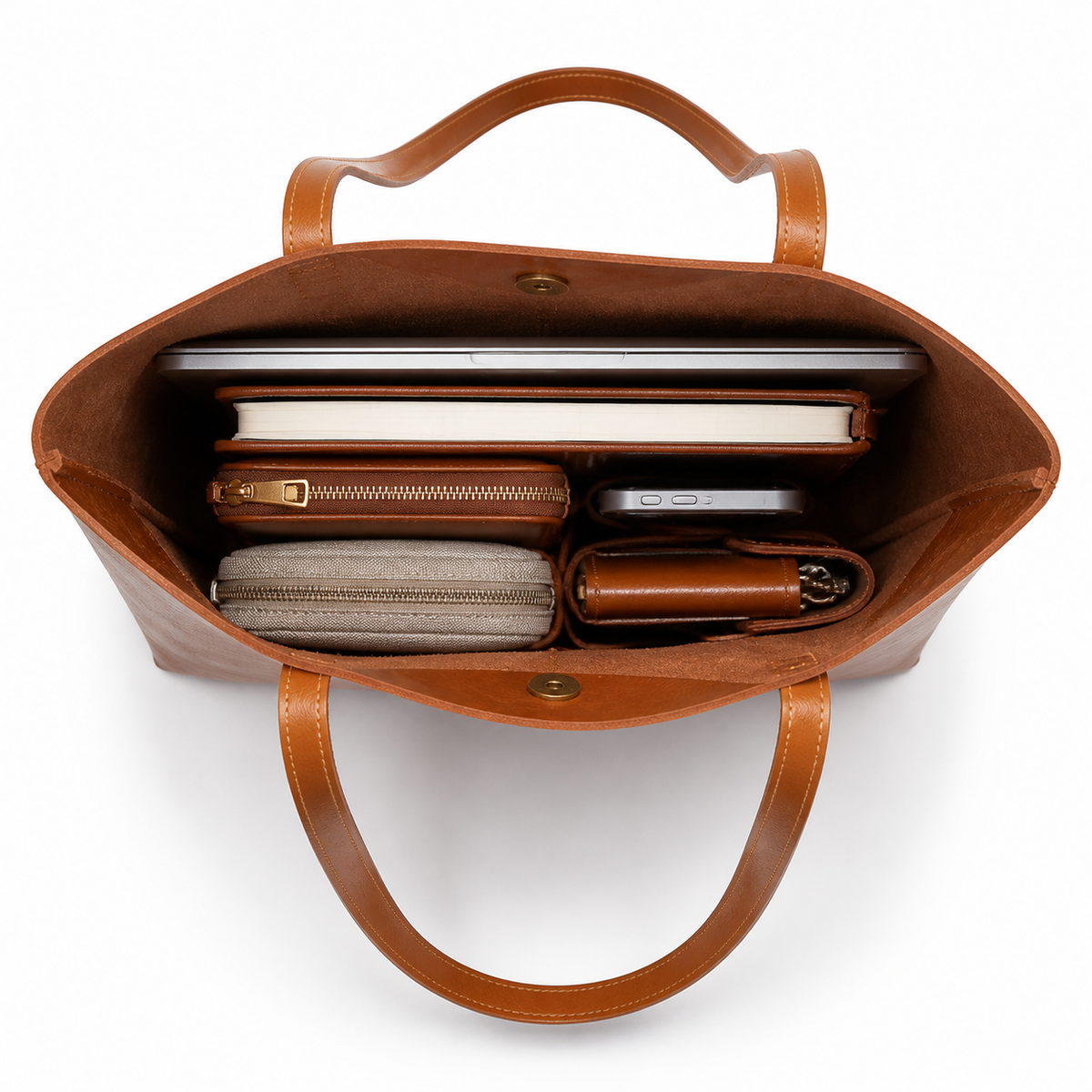 Wapping Genuine Leather Tote Bag