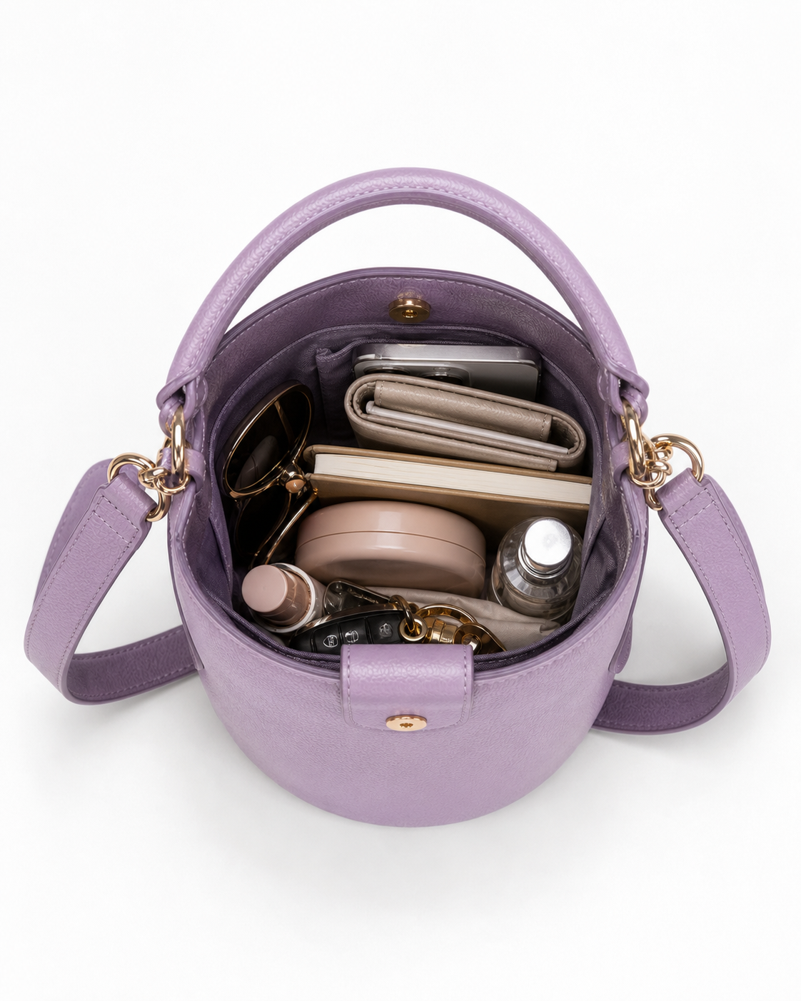 Vauxhall Genuine Leather Bucket Bag