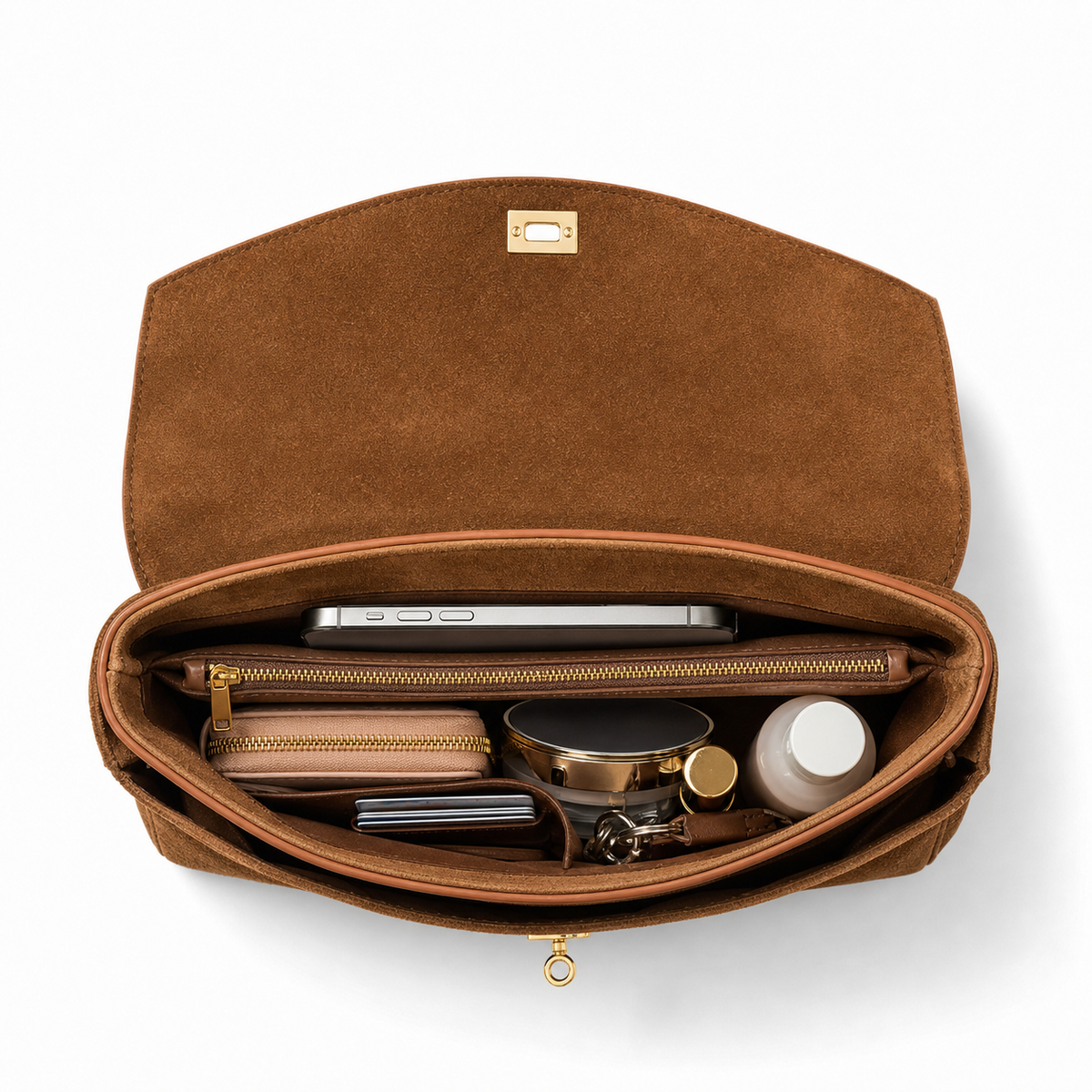 Stratford Suede Purse