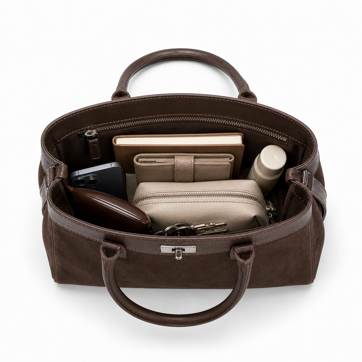 Fulham Genuine Leather Tote Bag