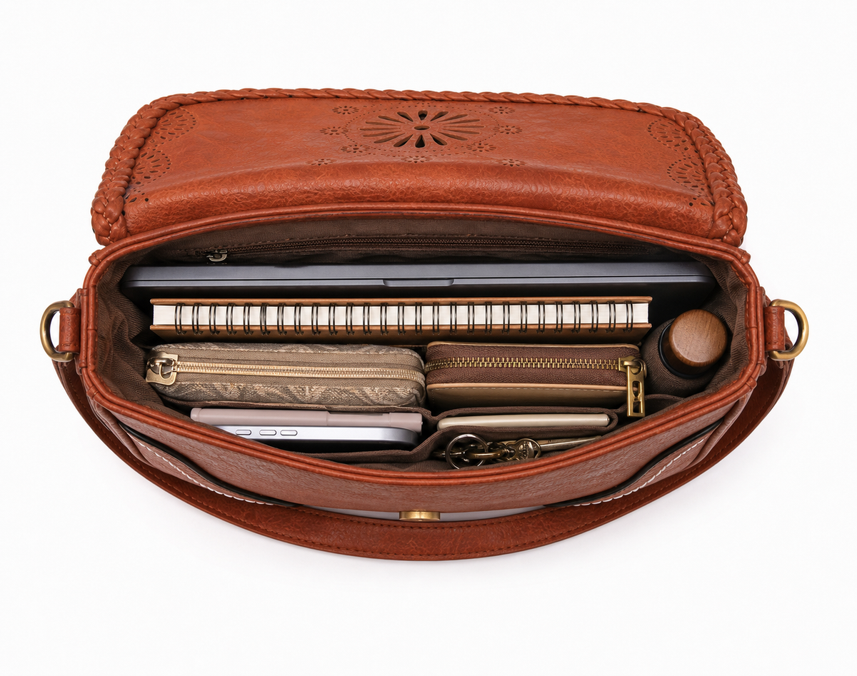 Lewisham Vegan Leather Crossbody Bag