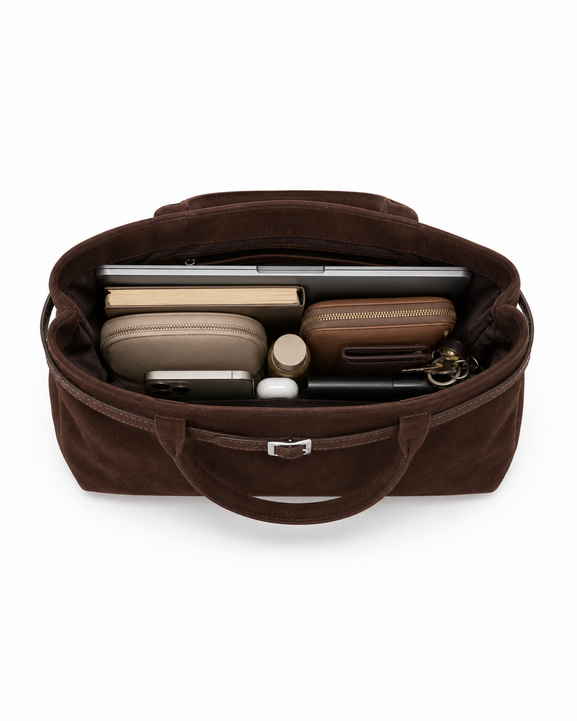 Barbican Faux Suede Tote Bag