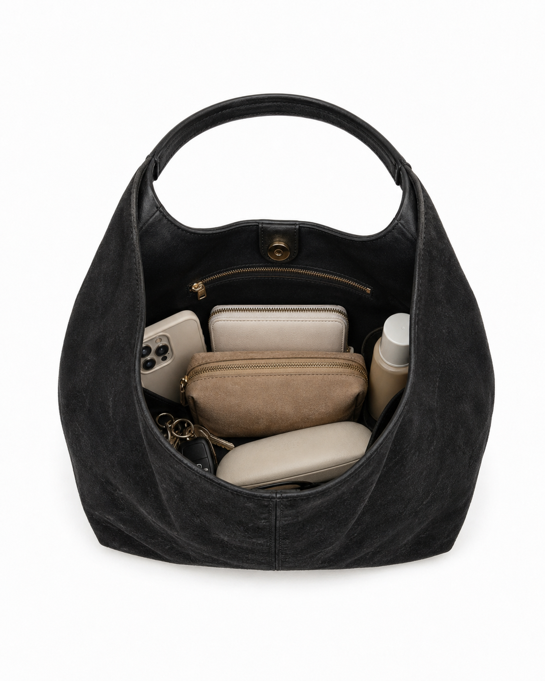 Bayswater Faux Suede Purse