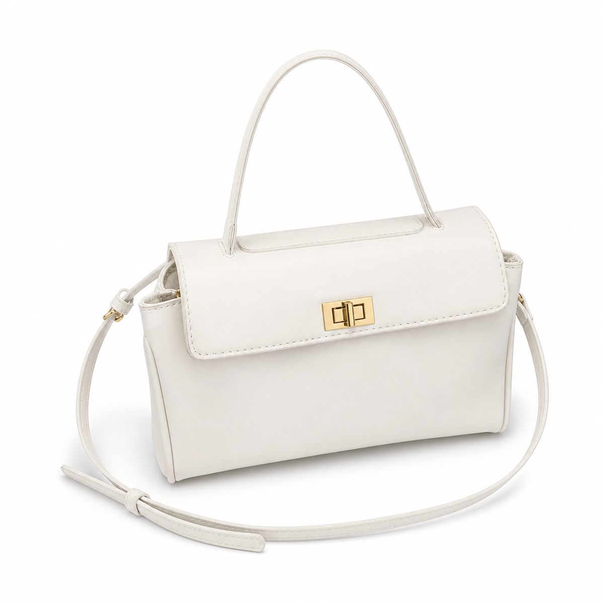 Hanover Vegan Leather Crossbody Bag - angle-2