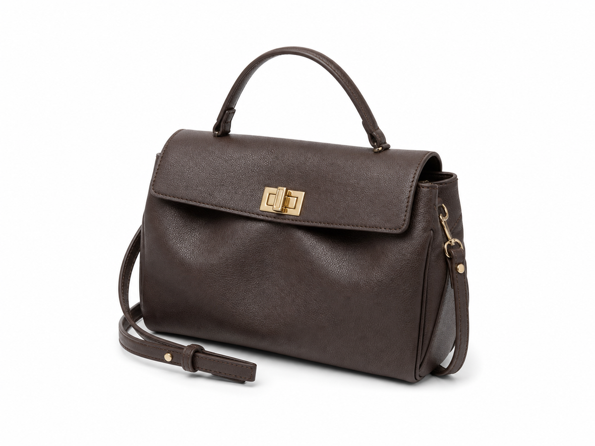 Hanover Vegan Leather Crossbody Bag