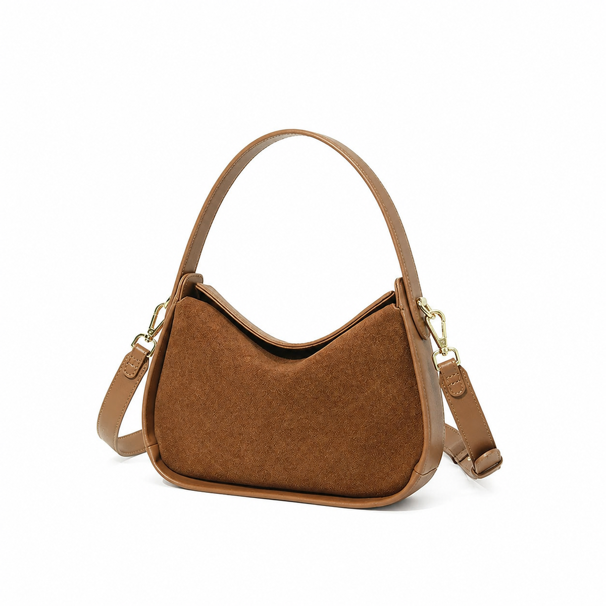 Hendon Faux Suede Crossbody Bag