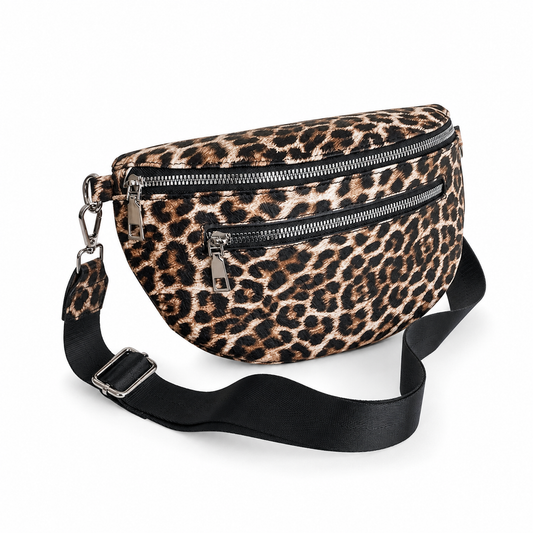 Sidcup Vegan Leather Crossbody Bag - leopard-print-2